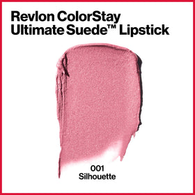 REVLON ColorStay Ultimate Suede swatch reveals high pigment and velvety finish.