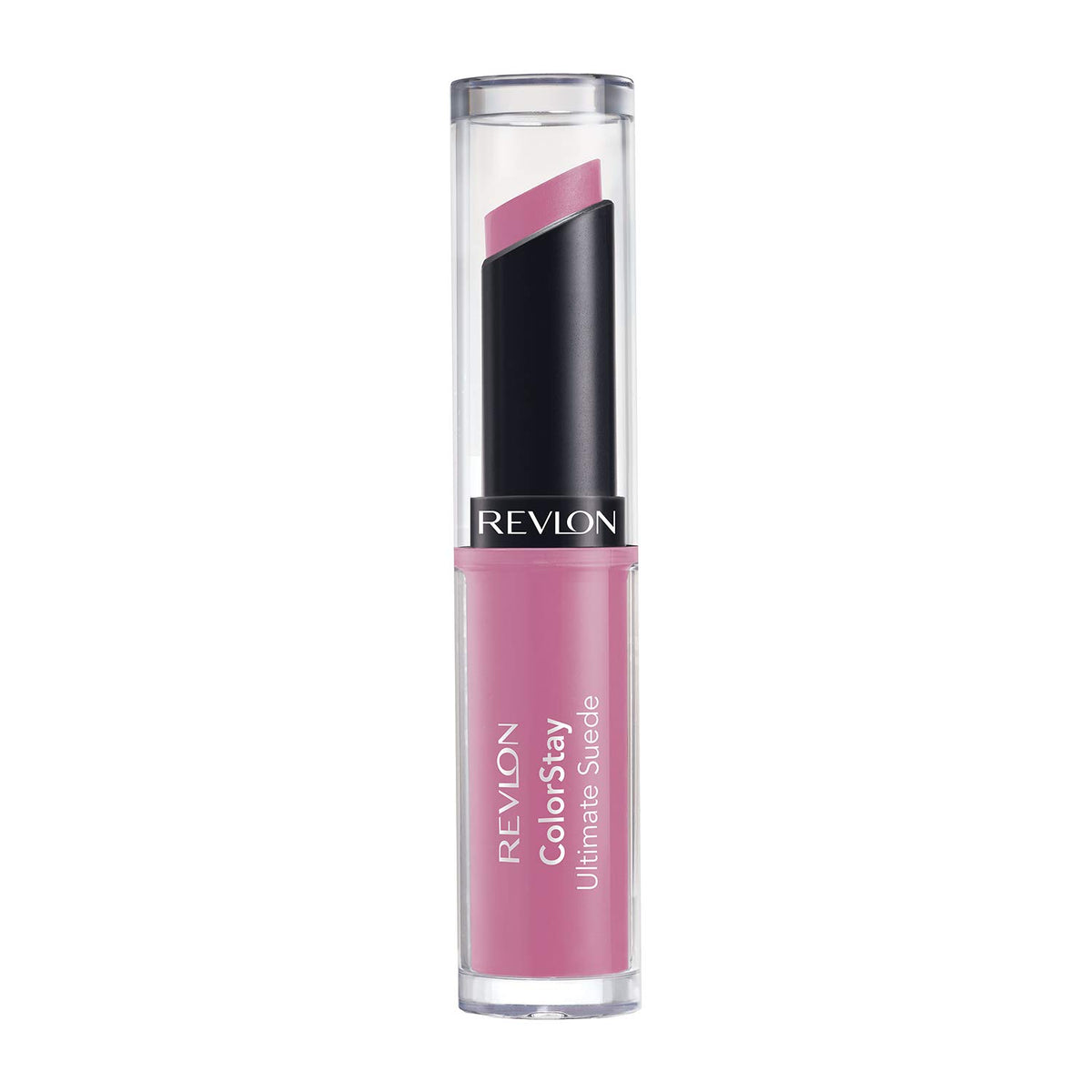 REVLON ColorStay Ultimate Suede lipstick tube in Silhouette: long-lasting color.
