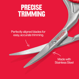Revlon Cuticle Scissors designed for cuticles and hangnails only.