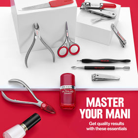 Revlon precision tool supports easy maintenance and quick touch-ups.