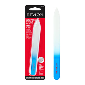 REVLON Glass Nail File close-up with a smooth edge for precise shaping