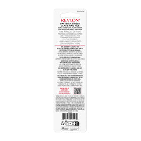 REVLON Glass Nail File two-sided design for shaping and smoothing nails