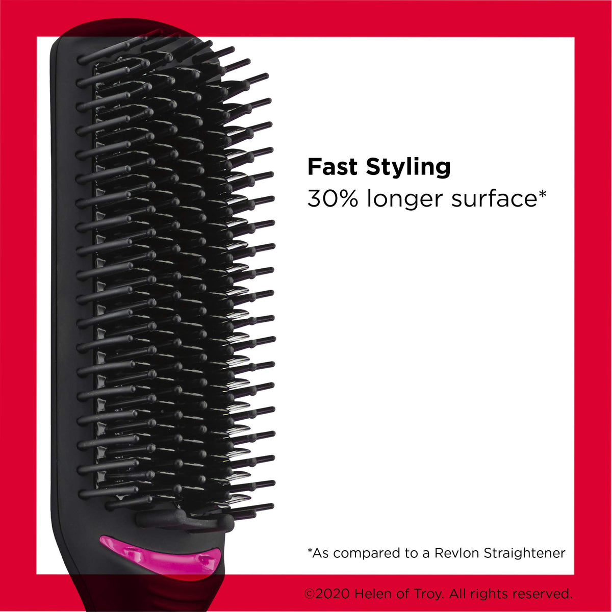 Revlon hair tool with ionic generator for frizz control and enhanced shine