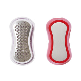 Revlon Pedi-Expert easy-grip handle offers confident control during filing.