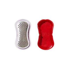 Revlon Pedi-Expert no-mess cover catches filings for easy cleanup.