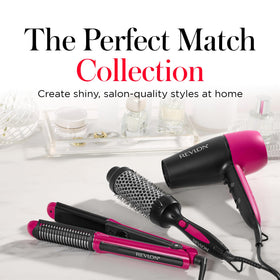 REVLON Perfect Match Flat Iron heat resistant glove included for safe handling