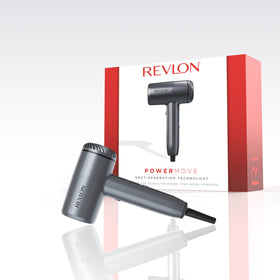 REVLON PowerMove slim polycarbonate shell combining durability and portability