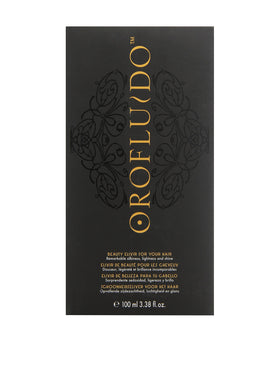 REVLON Professional Orofluido Control Frizzing Elixir pour demonstrates fast absorption for smoother, frizz-free hair.