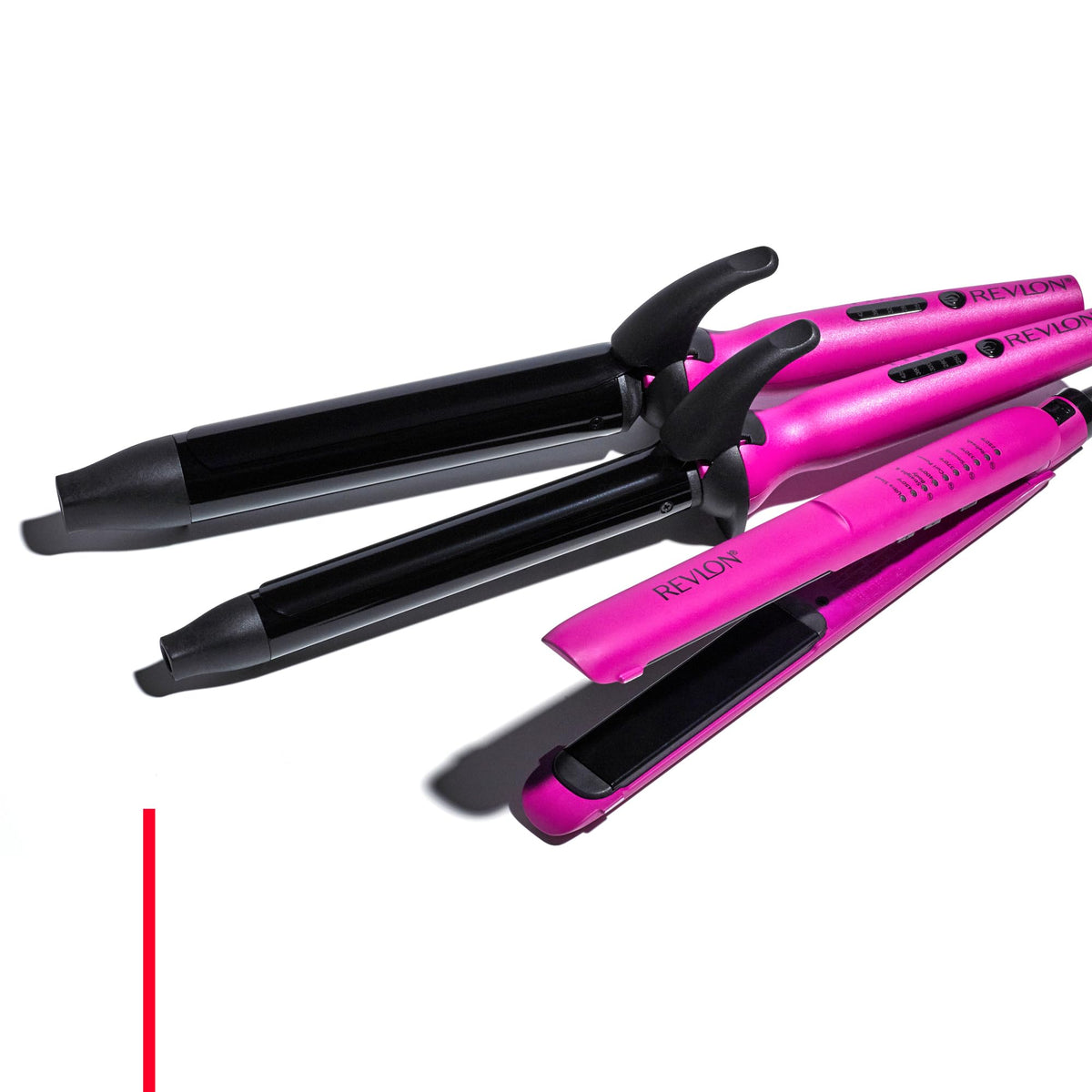 REVLON ceramic tourmaline tech adds shine and polish
