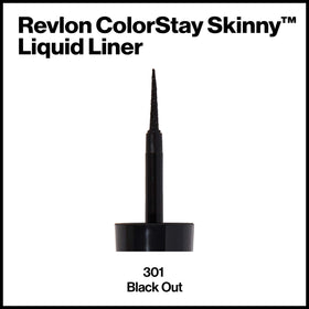REVLON Skinny Liquid Eyeliner mistake-proof control for steady application.