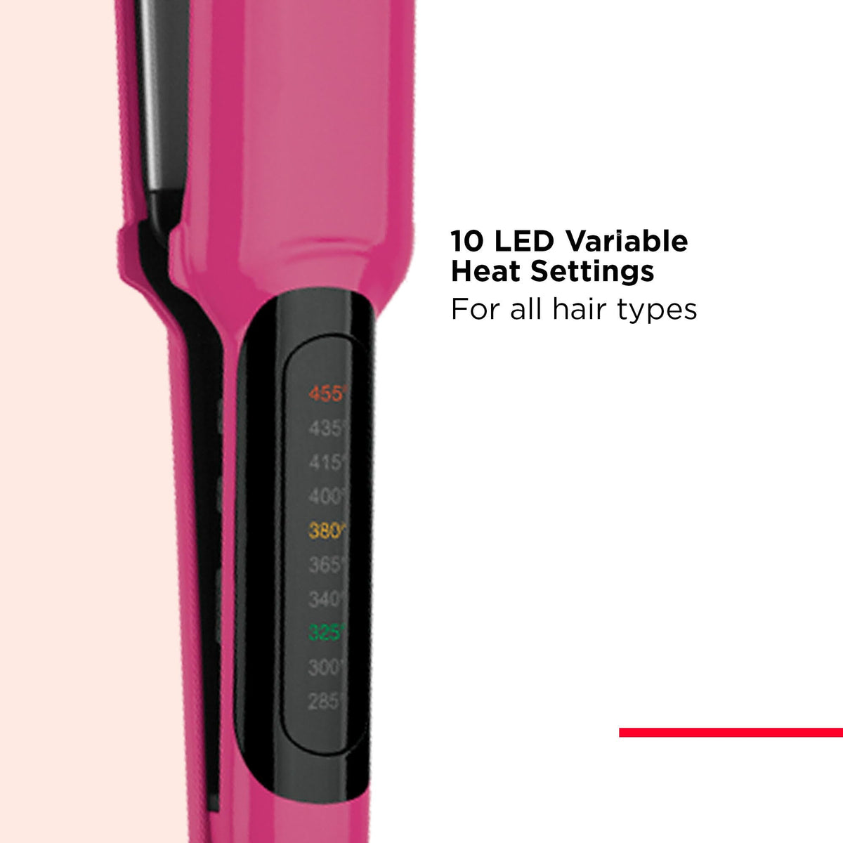 REVLON Smooth Brilliance auto shut-off adds styling safety