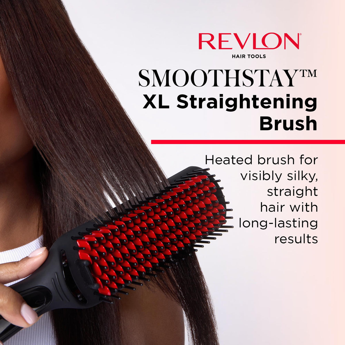 REVLON SmoothStay XL ceramic plates close-up highlighting smooth finish