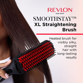 REVLON SmoothStay XL ceramic plates close-up highlighting smooth finish