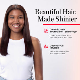REVLON SmoothStay XL detangling bristles glide through hair