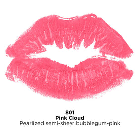 Creamy texture closeup on Revlon lipstick for smooth application