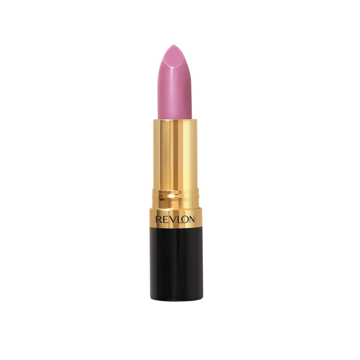 Revlon Super Lustrous Lipstick Pink Cloud 801 swatch shows vibrant color