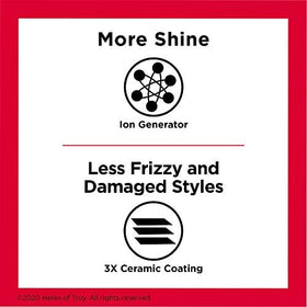 Revlon XL-design brush delivering fast, full-length root-to-tip styling