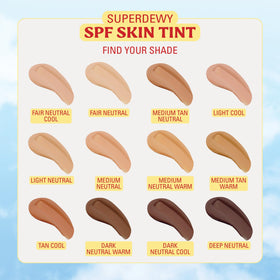 Revolution Beauty London skin tint on hand ready for blending.