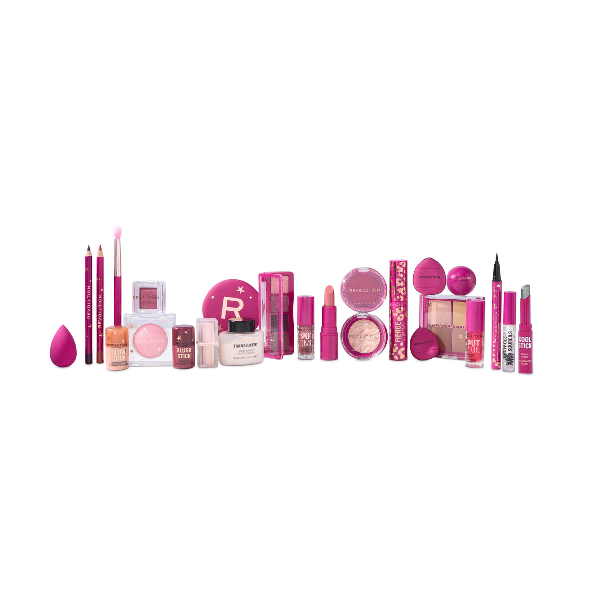 Revolution Beauty Pout Bomb Gloss Berry Lustre ready to boost shine for glossy lips.