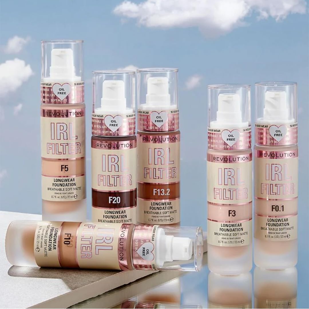 Final look displaying longwear matte complexion