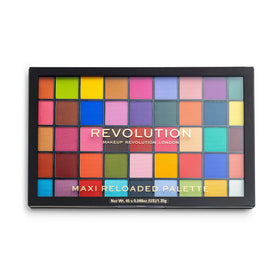 Revolution Beauty London Maxi Reloaded Monster Mattes front view, versatile matte shades for daily looks.