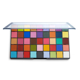 Revolution Beauty London Maxi Reloaded Monster Mattes swatches display rich pigments and blendable matte finishes.