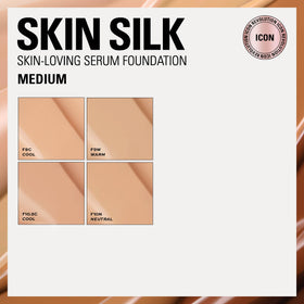Revolution Skin Silk on skin under natural light for a satin glow finish.