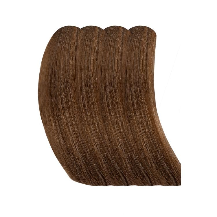 REWIND IT 10 light brown beard color applicator brush in action