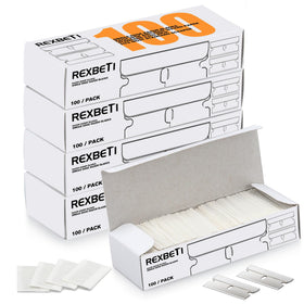 REXBETI 400PCS blades pack for heavy-duty scraping and removal tasks.