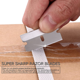 REXBETI blades remove old paint from glass windows smoothly.