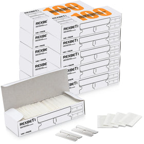 REXBETI single-edge blades in a 1000-pack for bulk replacements.