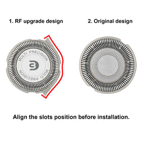 RF RollingFit SH30 heads install easily for a quick refresh