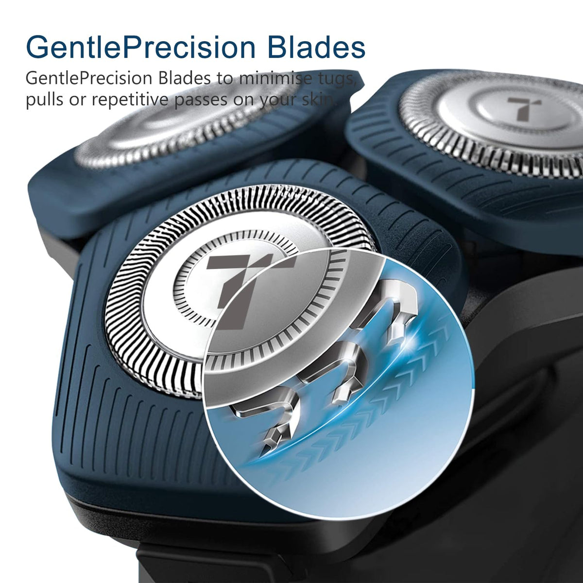 RF RollingFit SH70 9pc pack highlights multiple replacement heads for extended grooming.
