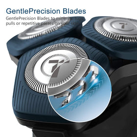 RF RollingFit SH70 9pc pack highlights multiple replacement heads for extended grooming.