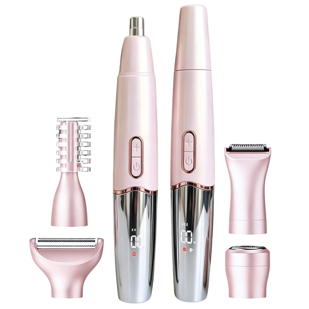 RFSCDI 5-in-1 nose trimmer close-up showing gentle, precise nose grooming