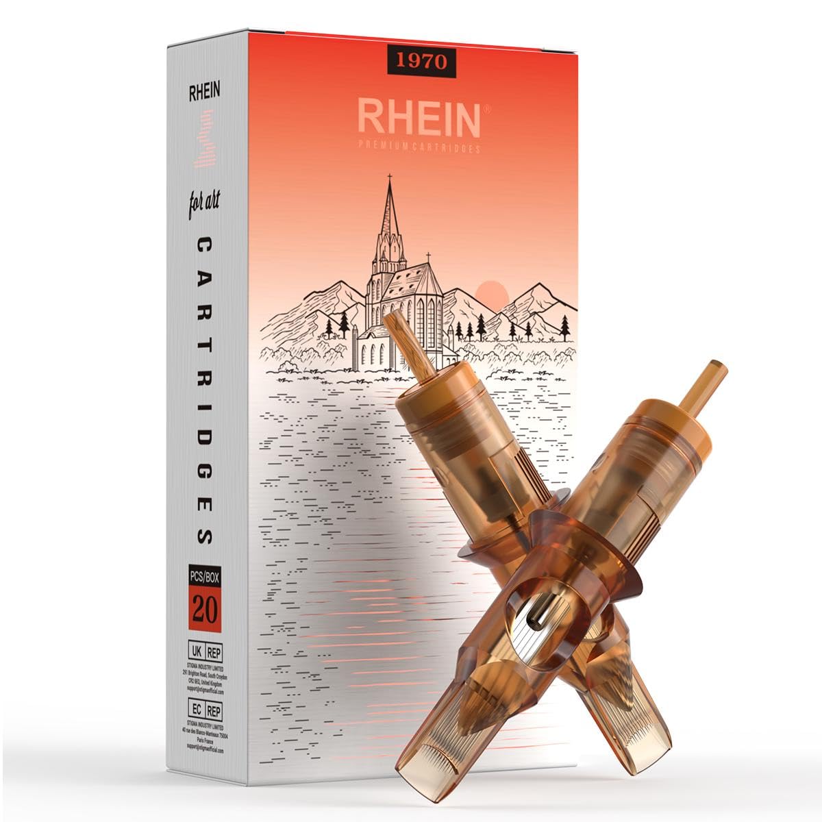 RHEIN cartridges offer broad compatibility with most standard grips and machines.