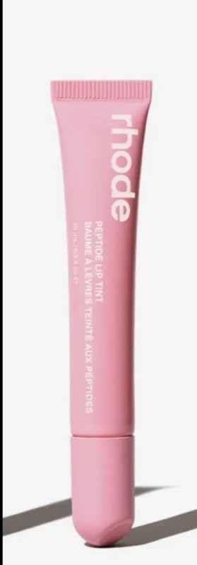 Rhode Gloss Lip Tint close-up highlighting hydrating shine and sheer color for daily lips.