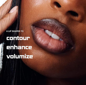 Rhode Lip Shape Lunge swatches reveal creamy pigment and contour-ready color.