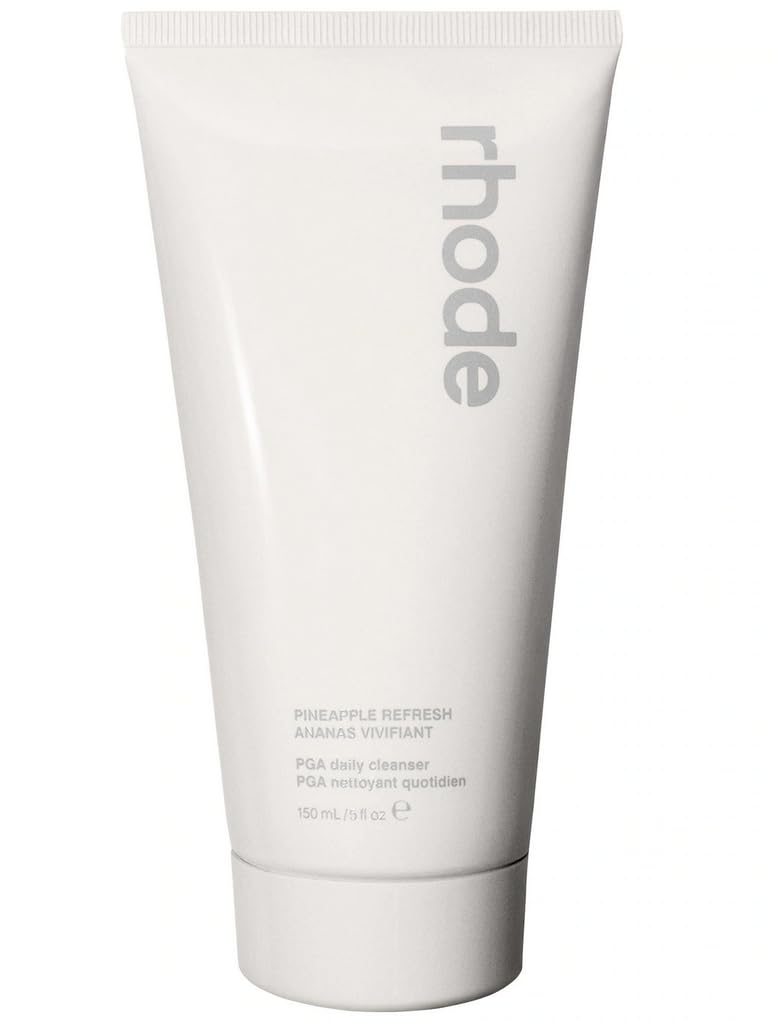 Rhode Pineapple Refresh PGA cleanser bottle front for a refreshing hydration boost.
