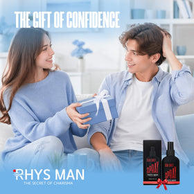 RHYS MAN Sea Salt Spray suits modern men for casual to rugged looks.