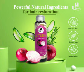 Close-up of creamy lather from Ribon's shampoo for gentle cleansing.
