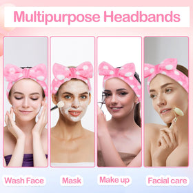 Riceshoot multi-use headband supports beauty routines at home.