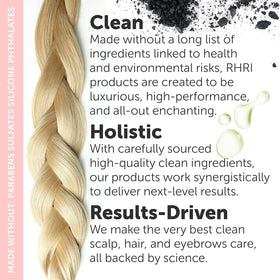 Rida Charcoal Scalp Scrub packaging emphasizes natural care without harsh chemicals