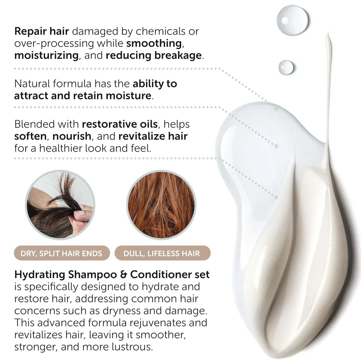 Rida Hair Research Institute shampoo lather close-up improves manageability for fine hair
