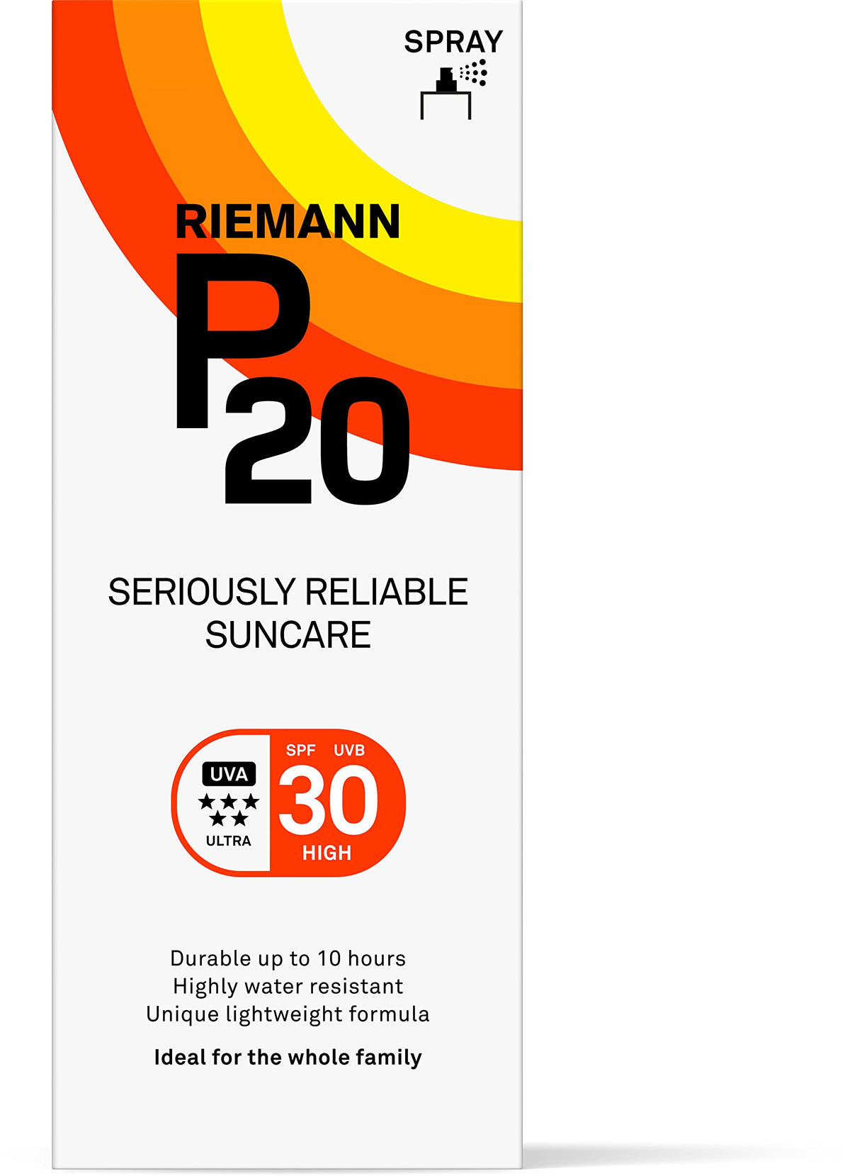 Riemann P20 spray nozzle in action for easy once-a-day application.
