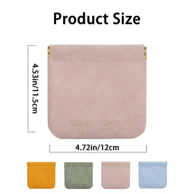 Right Away elastic snap closure for quick one-hand access