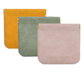 Right Away orange pouch with compact design for on-the-go organization
