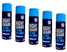 Right Guard Aerosol Sport Powder Dry post-workout use cools and refreshes.