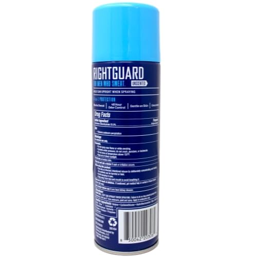 Right Guard pack of 3 aerosols provides reliable protection during travel.