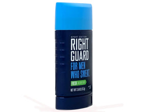 Right Guard Sport Fresh Scent Invisible Solid application under arm for long-lasting dry feel